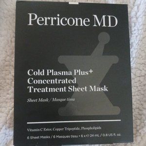 Perricone MD Cold Plasma Plus+ Concentrated Sheet Masks (6 Masks). Brand New.